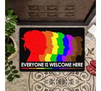 Felpudo Entrada casa Felpudo: Todos Son bienvenidos aquí