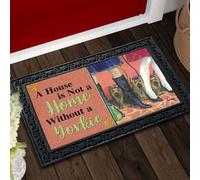 Felpudo Entrada casa Felpudo Yorkshire Terrier On The Go House Not a Home