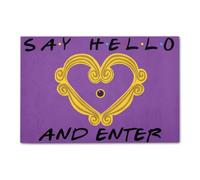 Felpudo Entrada casa Felpudos de Wellcom Gifts para Profesores: Ideas para Dar la Bienvenida y Recibir.