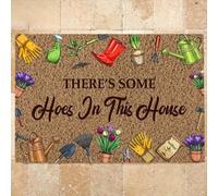 Felpudo Entrada casa Hay Algunas zorras en Esta casa. Felpudo para Interior y Exterior.