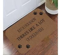 Felpudo Entrada casa Hay Muchos Perros aquí (Felpudo)