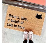 Felpudo Entrada casa Hay un montón de Gatos aquí Dentro.