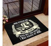 Felpudo Entrada casa Hijo de un Veterano de la Segunda Guerra Mundial. La mayoría de la Gente Nunca Conoce a Sus héroes. Felpudos.