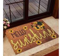 Felpudo Entrada casa Hola Sol, Felpudo de Pollo