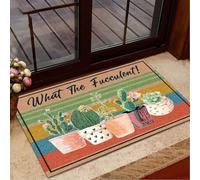 Felpudo Entrada casa Jardín ¡Qué fastidio! Cactus, suculentas, Plantas, jardinería, Felpudo Vintage