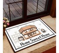 Felpudo Entrada casa Juego Hogar Dulce Hogar Felpudo