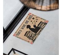 Felpudo Entrada casa Lectura: Eso es lo Que Ella derramó. Regalo para Amantes de los Libros.