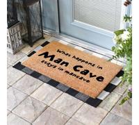 Felpudo Entrada casa Lo Que Pasa en la guarida del Hombre, se Queda en la guarida del Hombre.