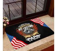 Felpudo Entrada casa Me han Dicho de Muchas Maneras en mi Vida, Pero papá es mi Felpudo Favorito.