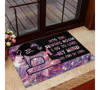 Felpudo Entrada casa Me voy al Cuarto de Costura - Felpudo de Costura