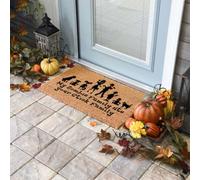 Felpudo Entrada casa Mi Familia Zombi se comió a tu Familia de Palos