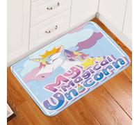 Felpudo Entrada casa Mi Felpudo mágico de Unicornio