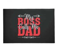 Felpudo Entrada casa Papá - Mi Jefe me Llama papá (Felpudo)