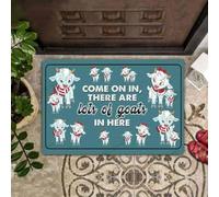 Felpudo Entrada casa ¡Pasa, Que aquí Hay un montón de Cabras!