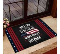 Felpudo Entrada casa Solo Dos Fuerzas definitorias se han ofrecido Alguna Vez a Morir por ti (felpudos).