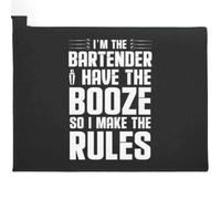 Felpudo Entrada casa Soy el Camarero, ¡Que Corra la Bebida! Felpudo Gracioso de Camarero