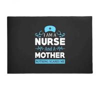 Felpudo Entrada casa Soy Enfermera y Madre Felpudo