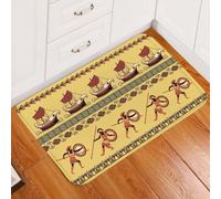 Felpudo Entrada casa Tapete de Puerta con Las Escrituras del Ejército Romano