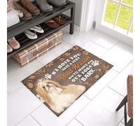 Felpudo Entrada casa Tapete para Shih Tzu: Esperamos Que tengas una Muy Buena razón