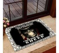 Felpudo Entrada casa Tu Primer Error fue Pensar Que yo era uno de los Borregos, el Felpudo de los Veteranos.