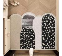 Felpudo for Puerta Exterior, tapete for Puerta Interior, tapetes de Bienvenida, tapete Antideslizante for Puerta Delantera, alfombras Interiores, alfombras de Entrada for el Interior (Color : C, Siz