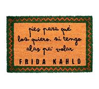 Felpudo Frida Kahlo - Felpudo Entrada casa Originales : Tapete Entrada casa, Decoracion hogar | Alfombra Entrada casa de Fibra de Coco Antideslizante e Impermeable (40x60cm)