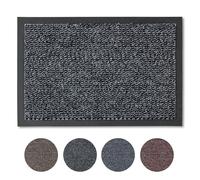 Felpudo Friends FS0610015040 NELA 100% polipropileno, gris o gris, 40 x 60 cm
