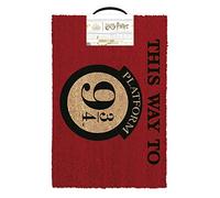 Pyramid- Felpudo Harry Potter Plataforma 9 3/4, Multicolor, 60x40cm (GP86378)