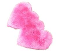 Felpudo para el día de San Valentín en forma de corazón, alfombra decorativa de entrada, lavable, antideslizante, alfombra de bienvenida para el hogar, dormitorio, sala de estar, cocina, decoración