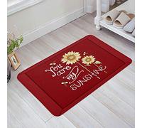 Felpudo para La Entrada Eres Mi Sol, Girasol, Abeja Hongse Felpudo Exterior Microfibra Absorbente Alfombra Interior, para Bañera, Terraza, Interior O Exterior, Ducha, 40x60cm