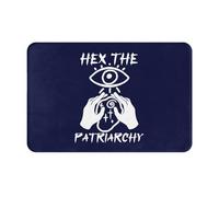 Felpudo para La Entrada Maldición Al Patriarcado Felpudo Exterior Personalizado Modernas Alfombra Interior, para Bañera, Terraza, Jardín, 40x60cm