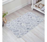Felpudo para La Entrada Planta De Flower Lavanda Diente De León Alfombra para Ducha Lavable A Máquina Modernas Alfombra Interior, para Pasillo, Jardín, Terraza, Interior O Exterior, 40x60cm