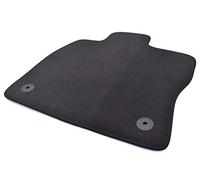 Felpudo para Skoda Octavia III y IV de terciopelo, alfombrilla del conductor, lado del conductor individual, color negro