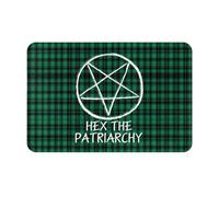 Felpudos Maldición Al Patriarcado Felpudo Exterior Microfibra Personalizado Tapete Mascotas, para Puerta, Salon, Pasillo, 40x60cm