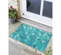 Felpudos Marble Texture Metal Lines Alfombras Baño Suaves Doormat Absorbentes Alfombra De Entrada para Jardín Dormitorio Cocina 40X60 CM