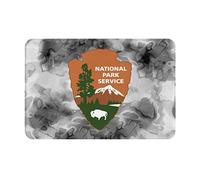 Felpudos National Park Service Alfombra De Entrada Antisuciedad Felpudo Interior Impermeable Doormat para Dormitorio Oficina Cocina 40X60 CM