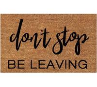 Felpudos No Dejes De Irte Doormat Impermeable Alfombras Baño Absorbentes Felpudo para Portón Oficina 40X60 CM