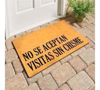 Felpudos No Se Aceptan Visitas Sin Chisme Spanish Bring Gossip Felpudo Resistente Felpudo Interior Suaves para Cocina Jardín 40X60 Cm