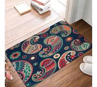 Felpudos PAI-Sley Bohemio De Lunares Verdes Felpudo Interior 40X60CM