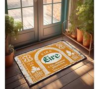 Felpudos para entrada al aire libre, divertido Eire: una celebración del patrimonio y la cultura irlandesas, felpudo para puerta delantera, alfombra interior (50 x 80 cm)