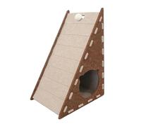Felt Cat Scratcher, Triangular Vertical Scratching Board, Multiple Use Exterior Integrated Wear-Resistant Kitten Climbing Mat Non-Shedding Felt Pad For Indoor