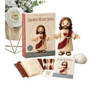 Felt Craft - Kit de 2 piezas de faith filled sewing kit - Jesús Virgin Mary Home Decor, 2 unidades
