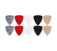 Felt Guitar Picks, String Instrument Accessory Ukulele Playing Pick Set, Soft Picks for Beginners, Music Lovers, Aficionados, Conciertos, Festivales de música, Estudio, Gathering Use