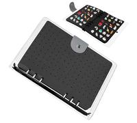 Felt pinnHolder - Display Storage Binder Organizer, 6 Page Brooch PinnBook, Enamel PinnDisplay Case | Convenient pinnBook For Earrings Necklace Ring Ear Studs Collectibles Storage pinnCollector.