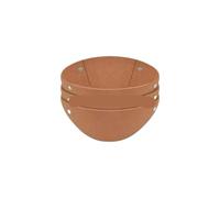 Felt Planter Liners Replacement Inserts Paquete de 3 forros for cestas colgantes fieltro, repuesto fibra coco, maceteros redondos a prueba pájaros, insertos for flores, hierbas, vid(12 inches)