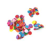 Felt Round Shape Pad Sprinkles Mixed Color Party Wedding Birthday Lightweight Table Decoration DIY Craft Project Decorative (4cm 500 Pcs)