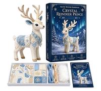 Felt Sewing Kit | Cute DIY Reindeer Pre-Cut | DIY Animal Sewing Craftsencourages Meaningful Bonding, Allowing Family Members To Sew Adorable Creations As A Loving Present For Holidays And Birthdays, S