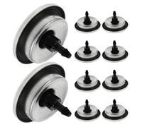 FELTECHELECTR 10 Piezas 10 Piezas Boquillas de Repuesto para Latas de Aerosol de Acero Inoxidable Válvula Invertida, Sellado Seguro y Resistencia a Altas Temperaturas para Impresoras 3D