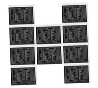 FELTECHELECTR 10 Piezas Pegatinas de Atajos de Teclado Laminadas para Portátil Guía de Referencia Rápida Adhesivas sin Residuo Compatibles con Laptops y PC Mejora Productividad y Eficiencia