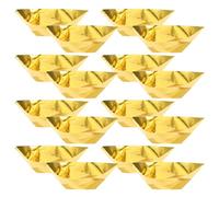 FELTECHELECTR 1000 Piezas de Lingotes de Papel Ancestral Chino Semiacabado, Tamaño 11.5x4 Cm, Papel Dorado y Multicolor para Culto Antepasados, Suministros de Sacrificio Tradicionales